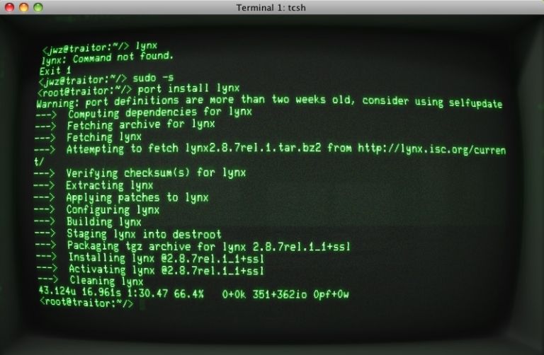 vt100 terminal emulator mac